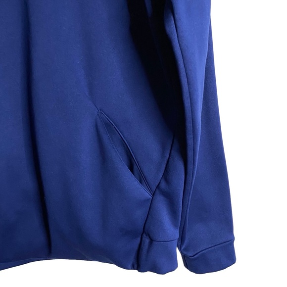 Nike Men's Blue Therma Pullover Sweatshirt Hoodie - Picture 4 of 9